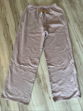 SKIMS Boyfriend Fleece Sweatpant in Light Fawn